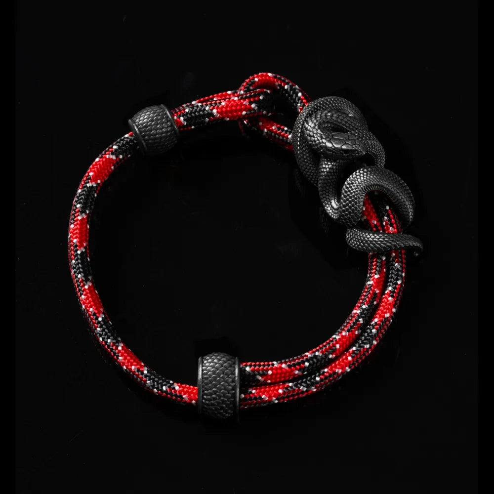 saltlume.com Black Mamba Rope Bracelet - Blackened - image 55