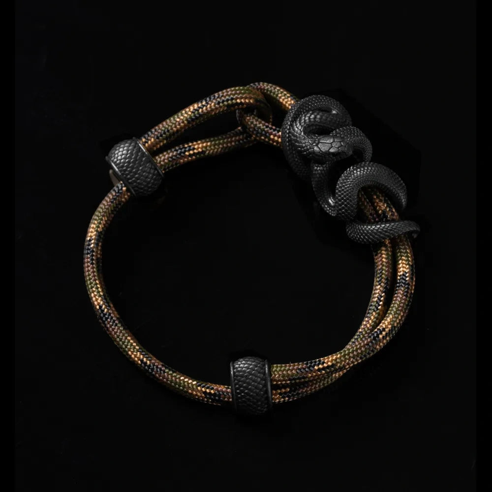saltlume.com Black Mamba Rope Bracelet - Blackened - image 56