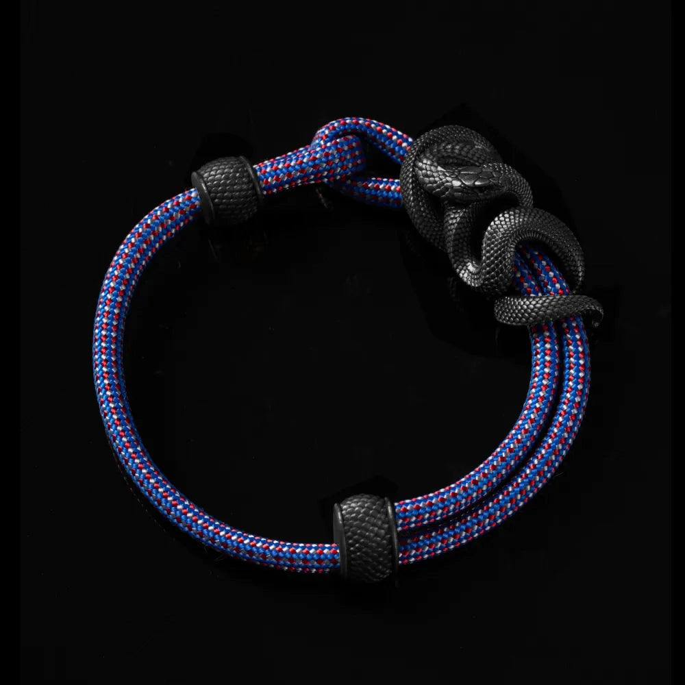 saltlume.com Black Mamba Rope Bracelet - Blackened - image 58