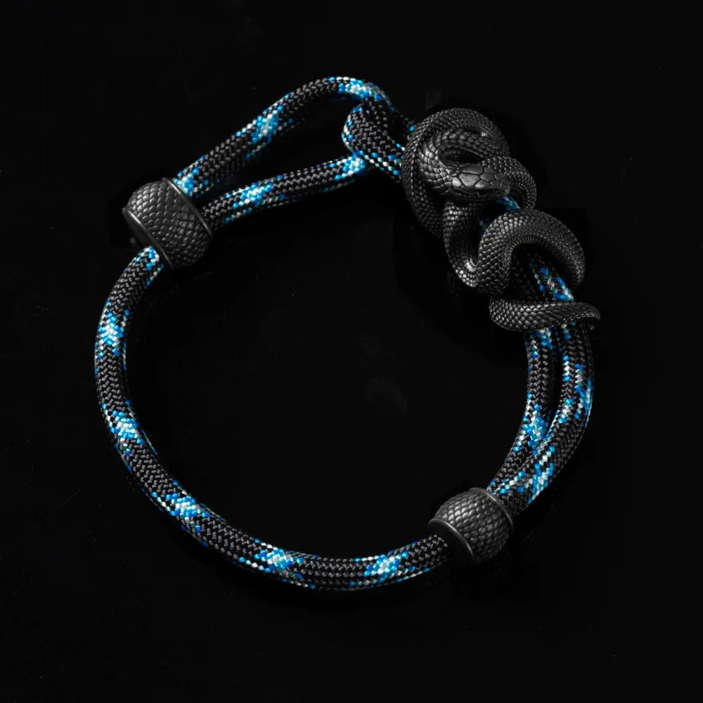 saltlume.com Black Mamba Rope Bracelet - Blackened - image 59