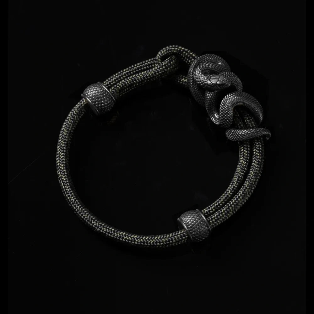 saltlume.com Black Mamba Rope Bracelet - Blackened - image 60