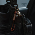 Koi fidget pendant used as a bag charm