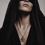 Brass Tarot Vision Pendant Details 10