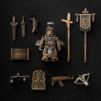 Qin Shi Huang Figurine with Weapon details