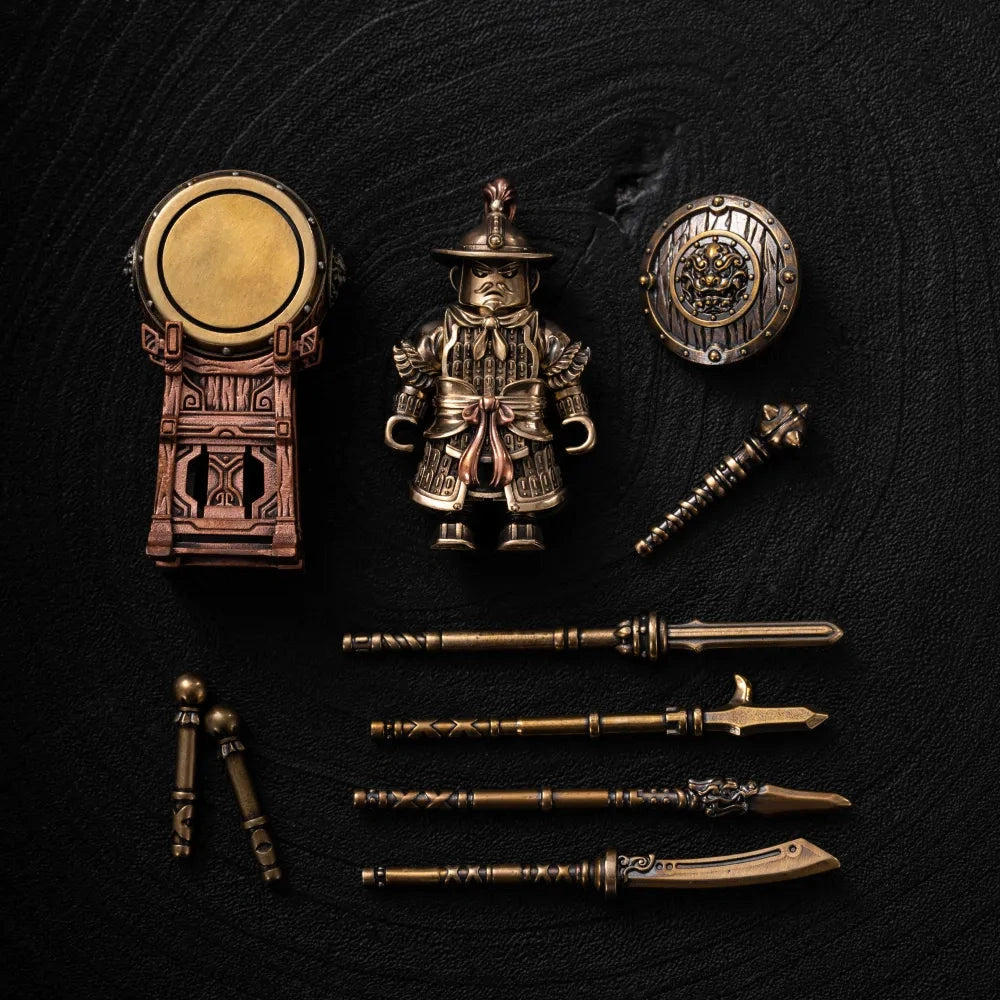 Song Soldier Figurine with Weapons Details