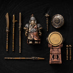 Song General Figurine with Weapons Details