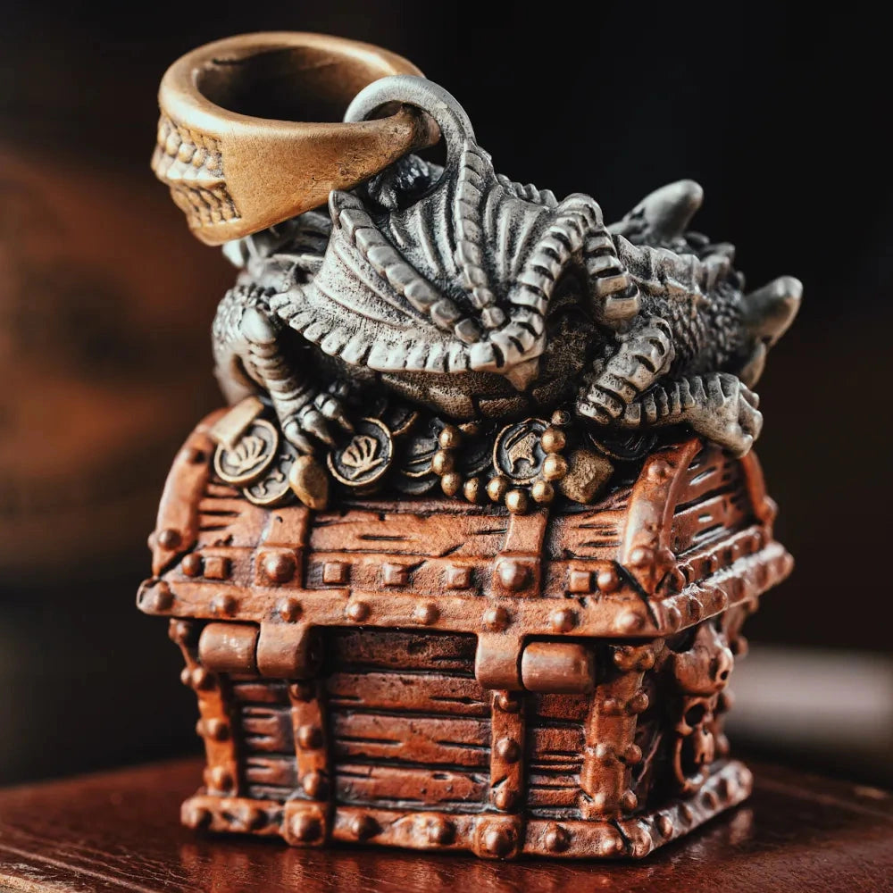 saltlume.com Dragon Treasure Chest Pendant - image 6