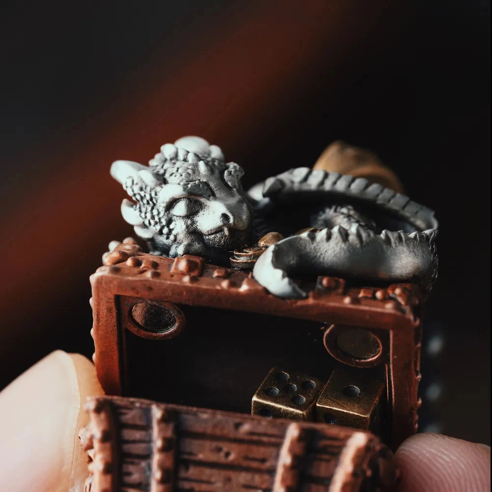 saltlume.com Dragon Treasure Chest Pendant - image 8