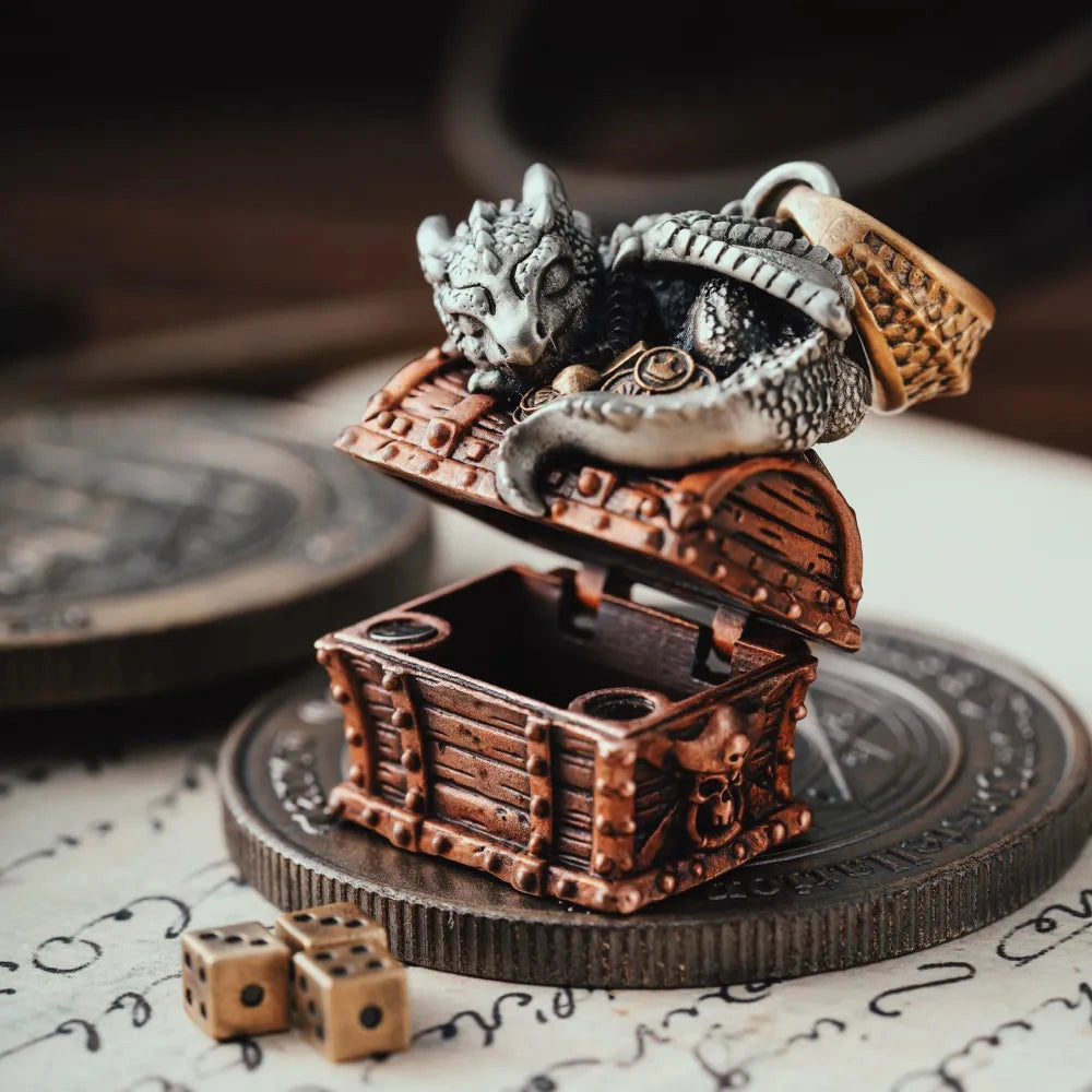 saltlume.com Dragon Treasure Chest Pendant - image 14