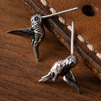 Kolibri-Stecker-Ohrringe Design-Skizze