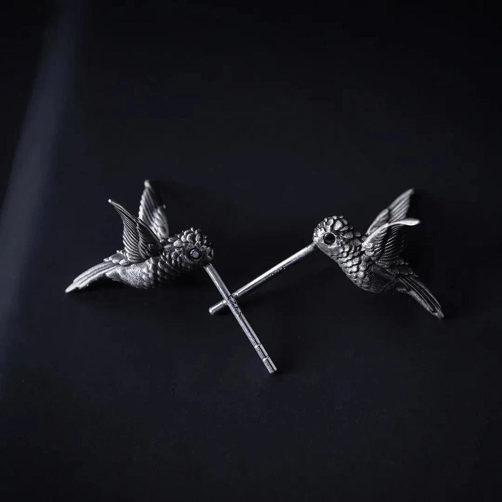 Kolibri-Stecker-Ohrringe Details 03
