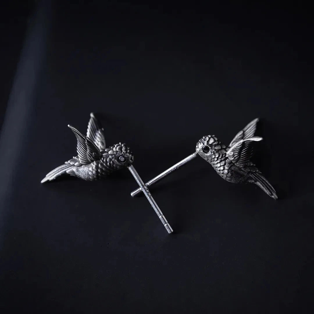 Kolibri-Stecker-Ohrringe Details 03