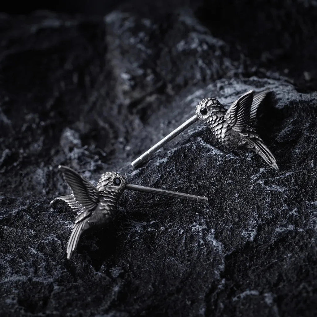 Kolibri-Stecker-Ohrringe Details 05