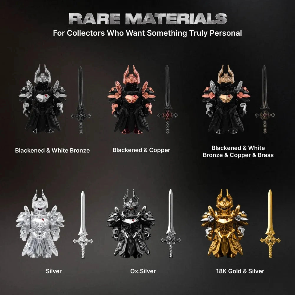 Weißbronze mit Bronze Mech Justicar Details 11