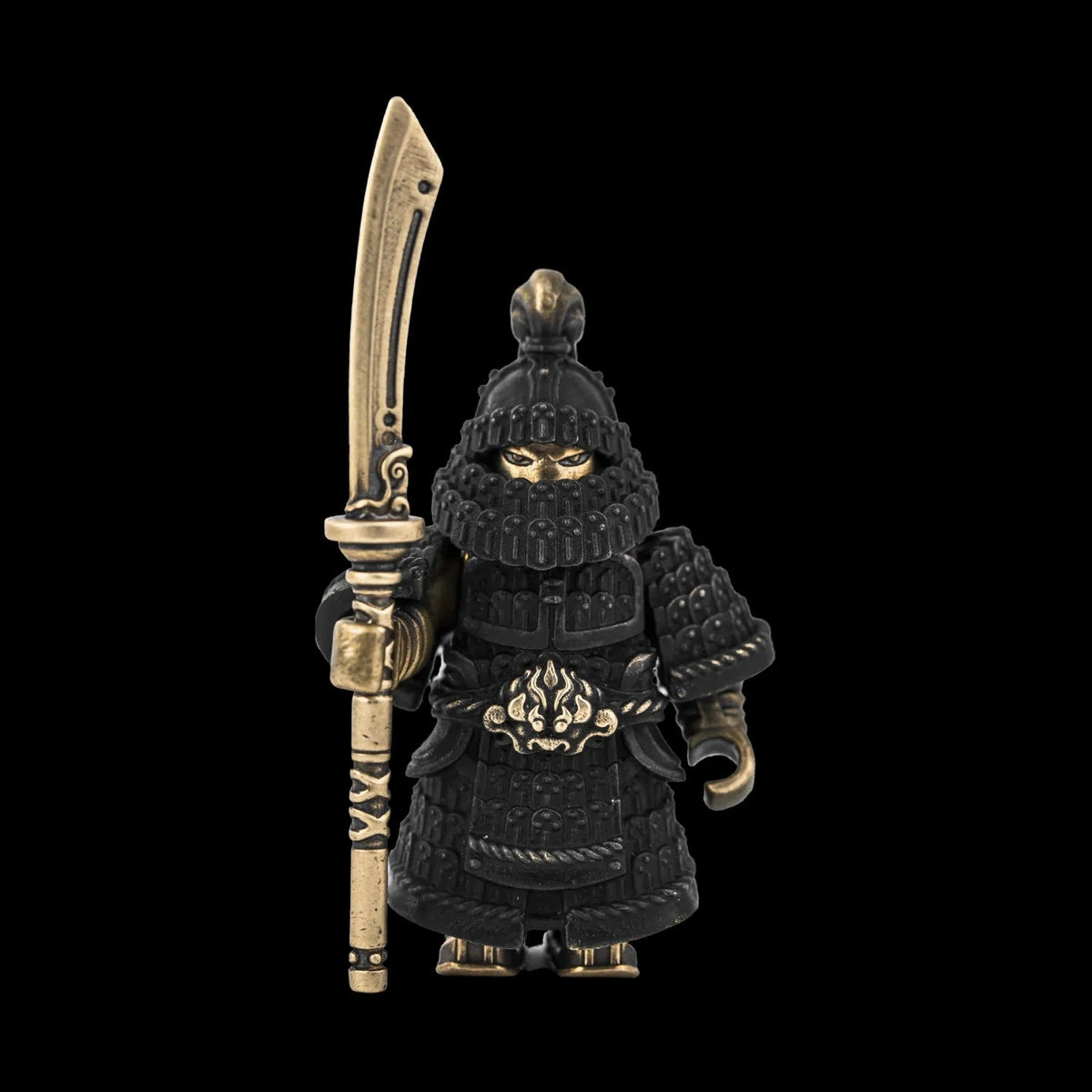 Bronze Beiwei Army Warrior Fignurine Details 09