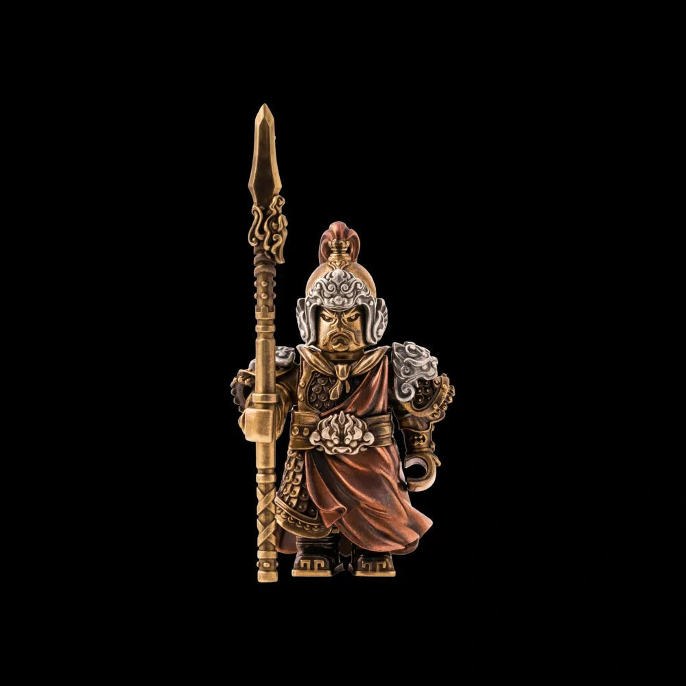 Bronze Song General Figurine Details 01