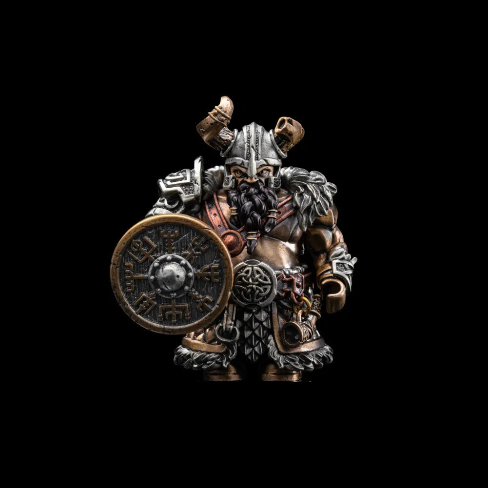 Bronze With White Bronze With Copper Viking Raider SKU 01