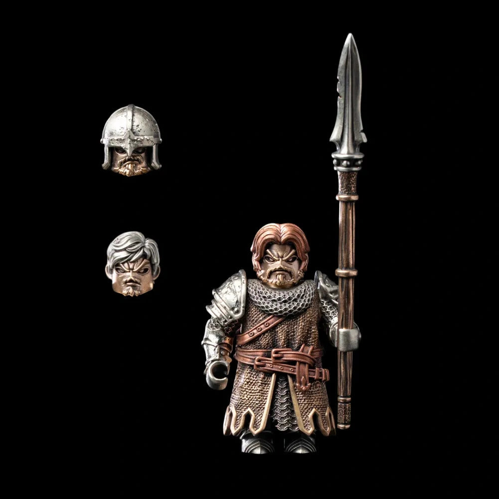 Magnetic Soldier Collection Three-in-One Warrior Set Black Background
