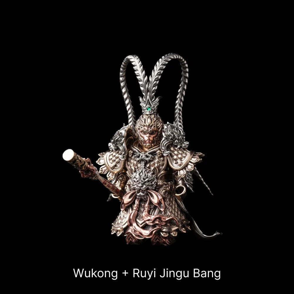 Wukong Figur mit Ruyi Jingu Bang