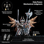 Biały Brąz z detalami mecha Justicar 02