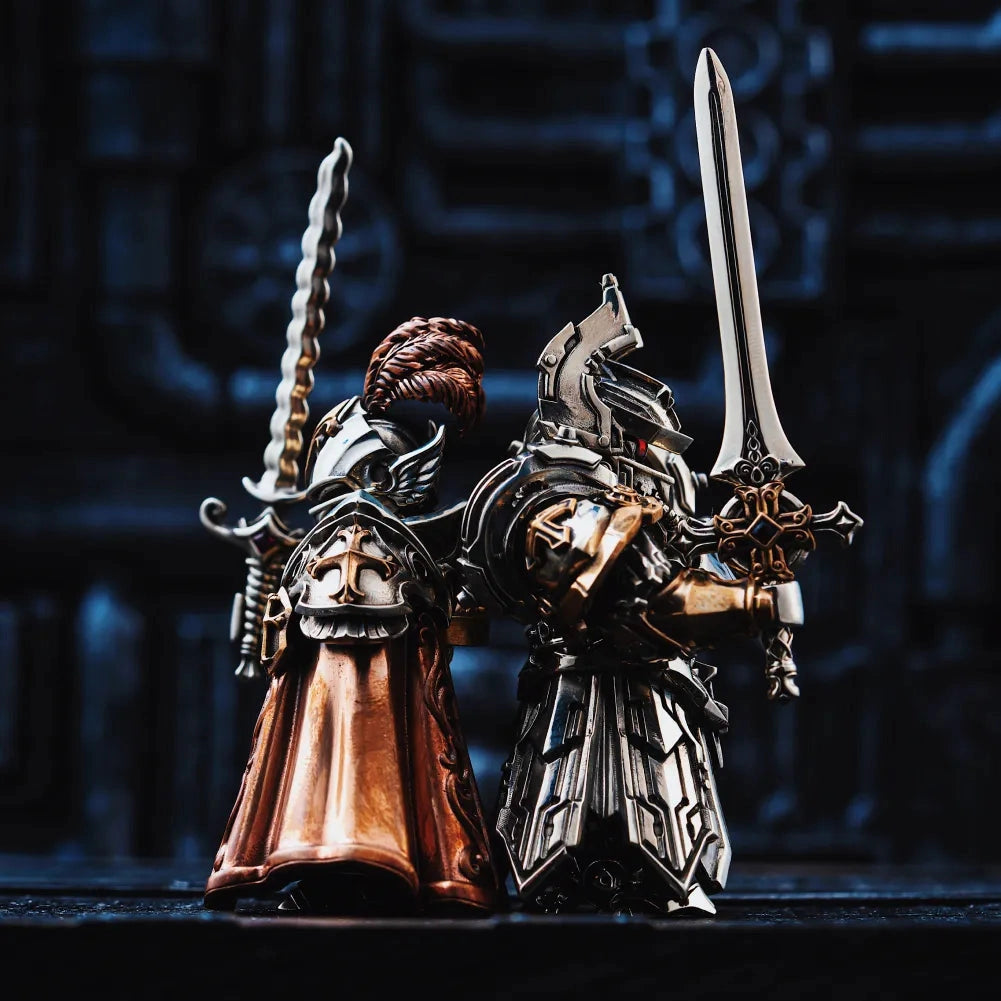 White Bronze With Bronze Mech Justicar Details 04