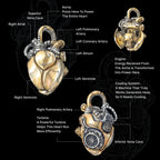 Mechanical Heart Pendant Details 09