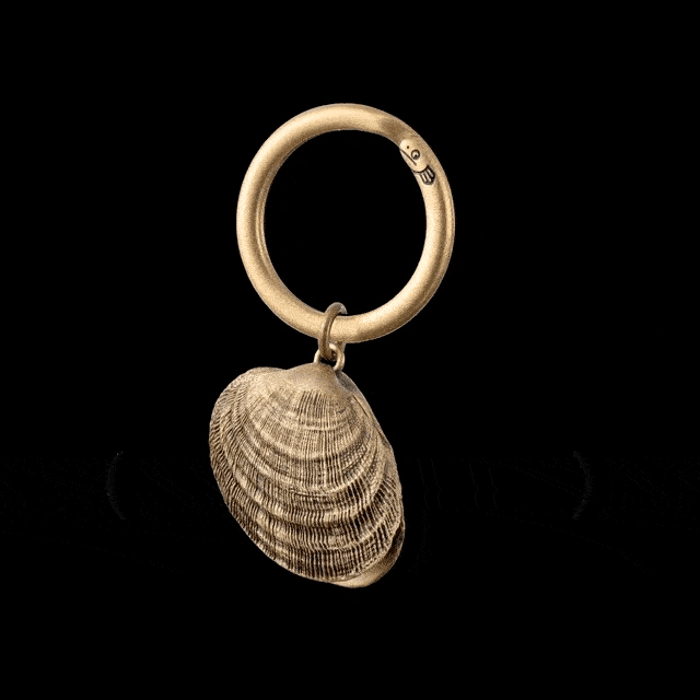 Shell Pendant Keychain