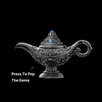 White Bronze Magic Lamp Pendant