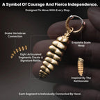 Rattlesnake Tail earring design details and symbolic elements