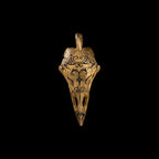 saltlume.com Raven Skull Pendant - image 1