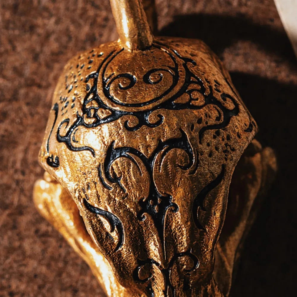 saltlume.com Raven Skull Pendant - image 8