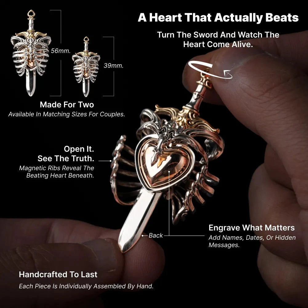 saltlume.com The Beating Heart Pendant - image 3