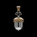 saltlume.com Acorn Capsule Pendant - image 16