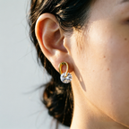 Detail media: minimalist stud earrings 2