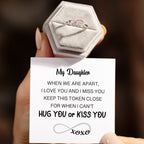 Token of Hugs and Kisses For Daughter XOXO Ring