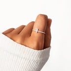 To My Daughter Pray Through It Christianity Cross Ring