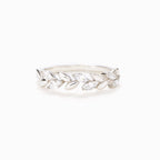 Be-Leaf In Yourself Leaf Branch Ring