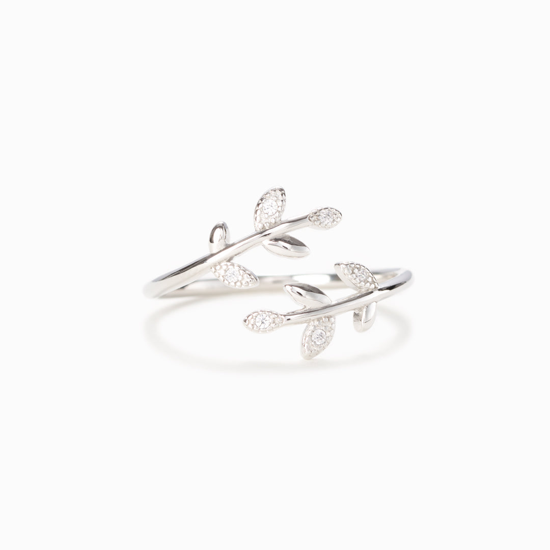 Be-Leaf In Yourself Leaf Ring