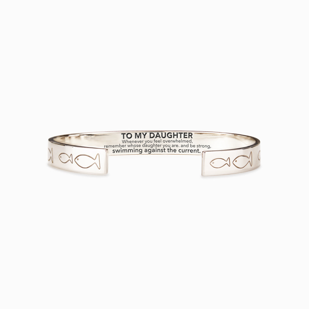 Swimming Against The Current Bangle