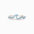 Daughter The Entire Ocean Is Yours Pavé Wave Ring