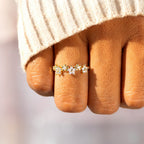 Different Flower From The Same Garden Floral Ring