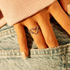 Mom You Have A Heart Made Of Gold Heart Wire Ring