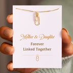 Linked Together Rectangle Interlocking Necklace