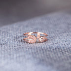 Be Safe And Happy Safety Pin Ring