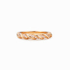 Sisters For Eternity Infinity Twisted Gold Ring