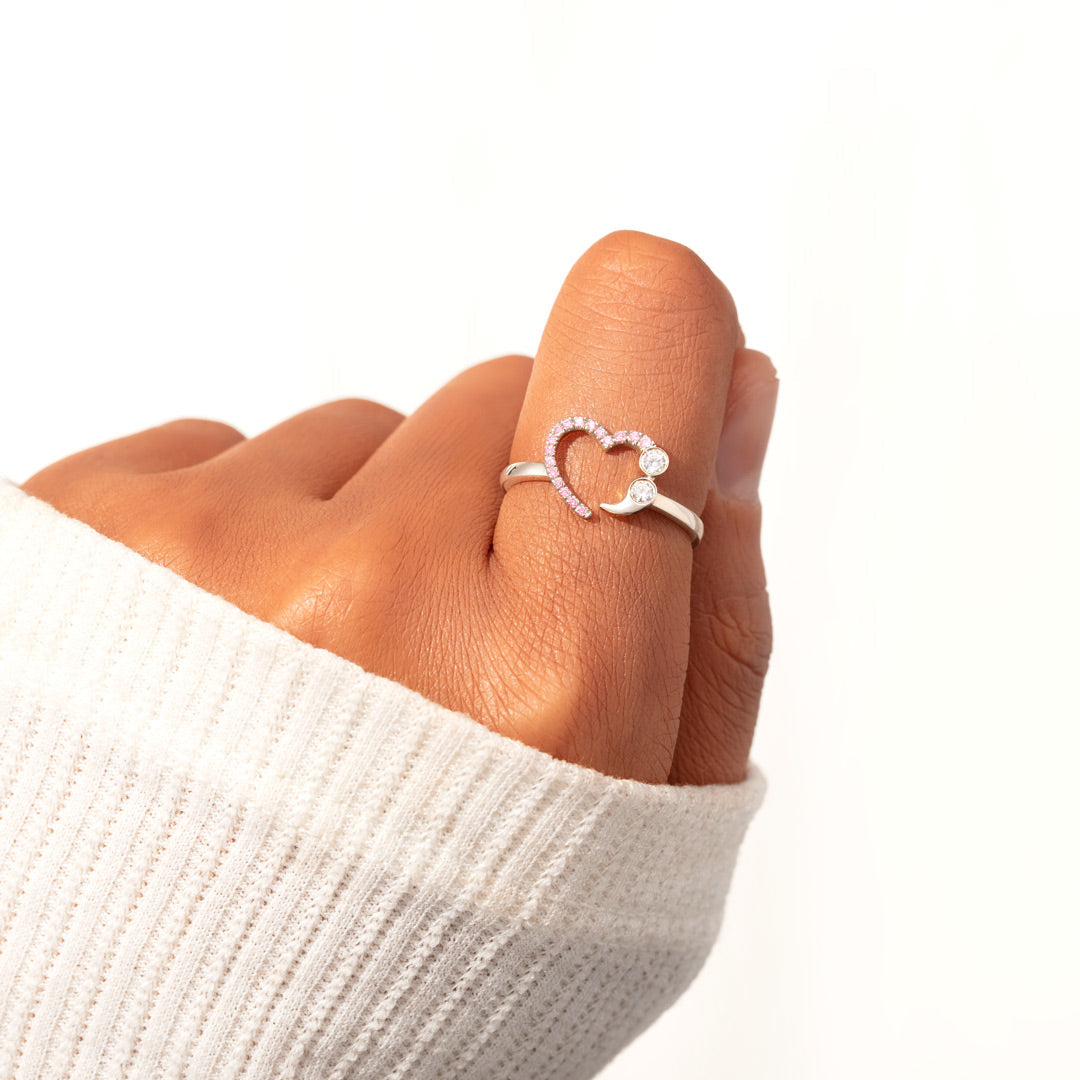 You Are Enough Semicolon Ring
