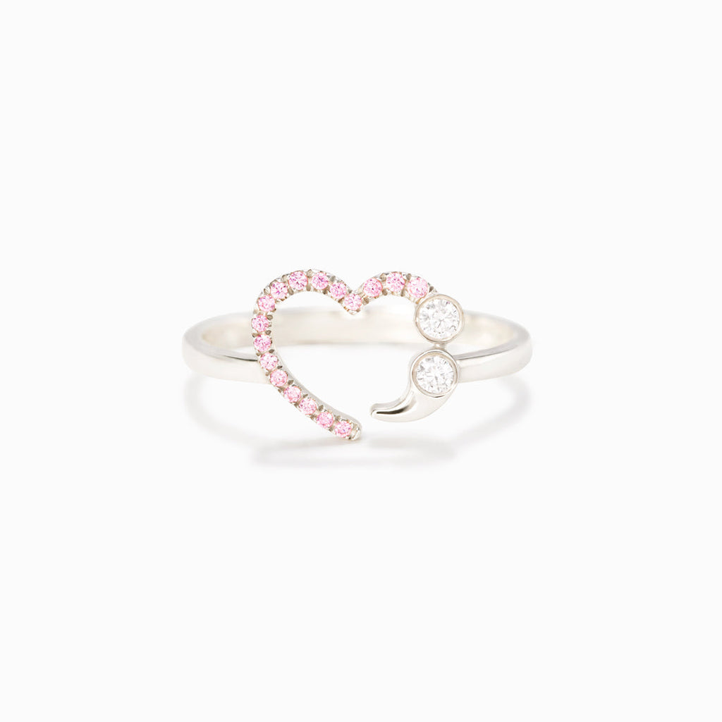 You Are Enough Semicolon Ring