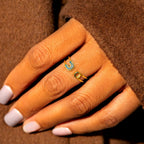 Drive Safe, Mom Safety Pin Ring