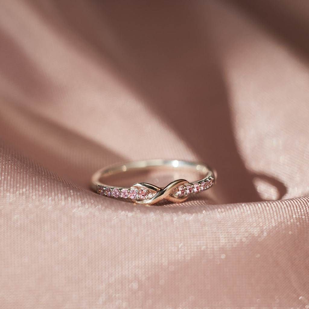 Grandmother & Granddaughter Forever Linked Together Ring