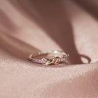 Grandmother & Granddaughter Forever Linked Together Ring